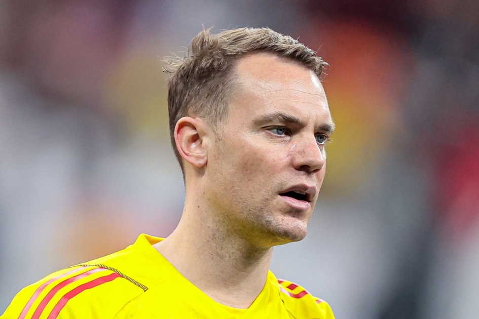 Neuer becomes oldest German player at major tournament
