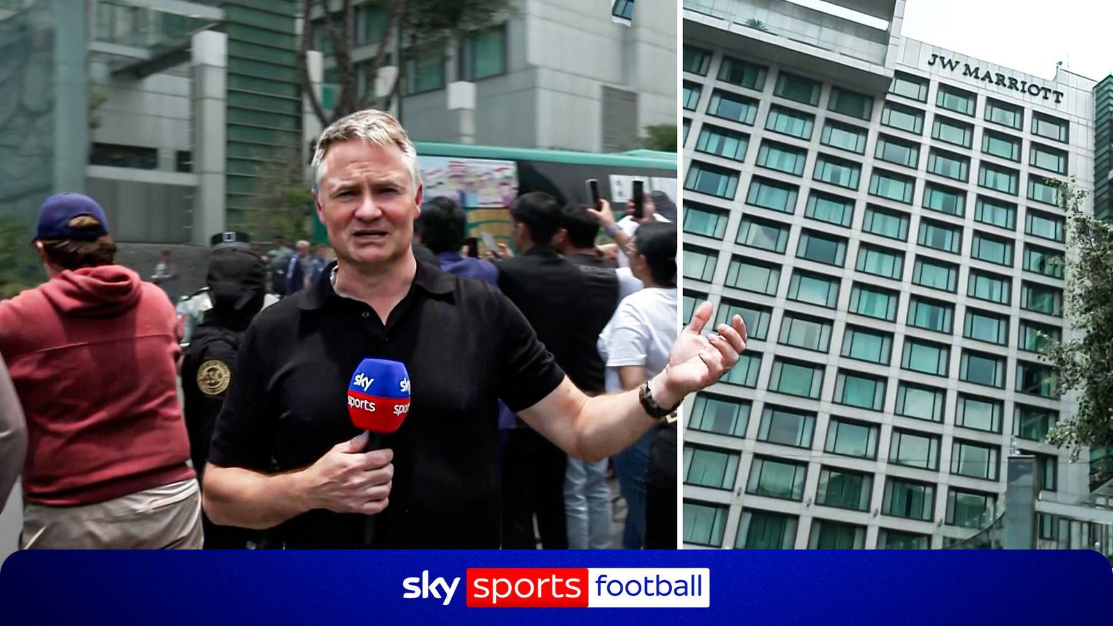 Heightened Security at England Team Hotel Ahead of Mexico Clash